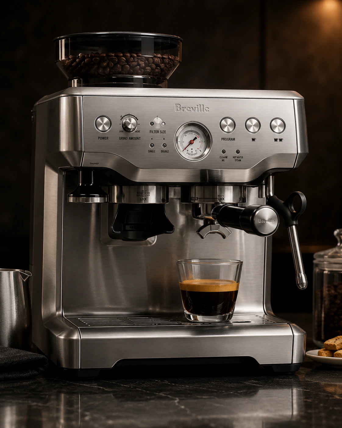 3D coffee machine render